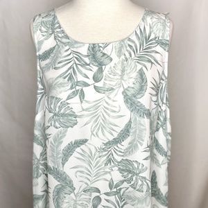 NWT Primark Plant Leaf Tank (M)
